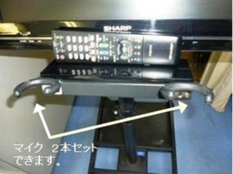 カラオケ用　モニターテレビ＆専用スタンド2