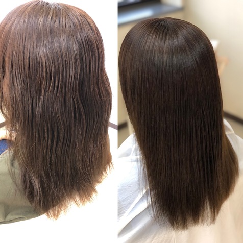 いつも結んでしまうくせ毛の方へ
