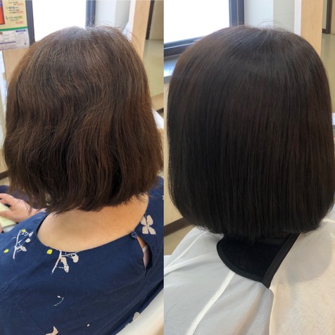 縮毛矯正でペタッとしてしまう方へ