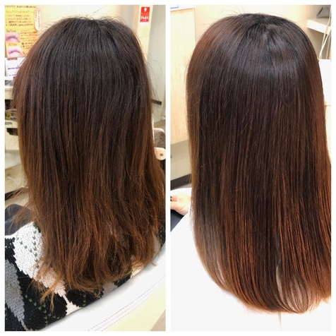 シャキンとさせない縮毛矯正