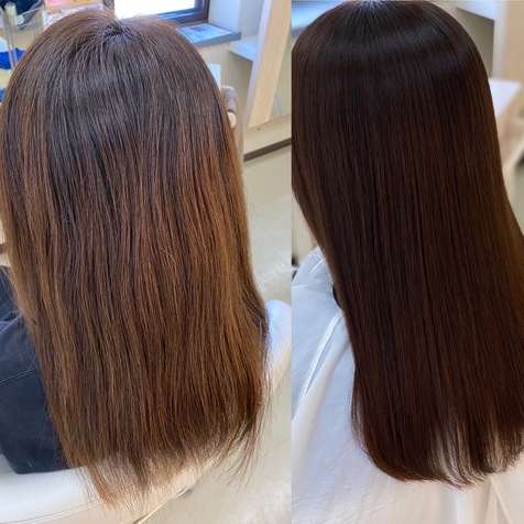 いつも結んでしまうくせ毛の方へ