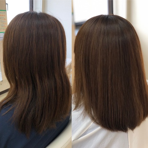 柔らかな縮毛矯正