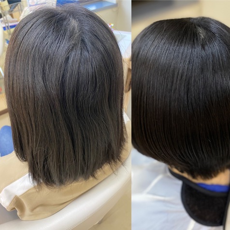 短いヘアスタイルでも縮毛矯正でお手入れを楽に