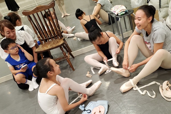 居残り★トウシューズ