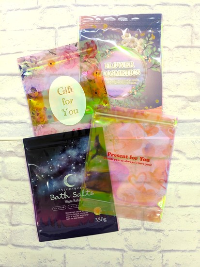 新発売☆キラキラチャック袋