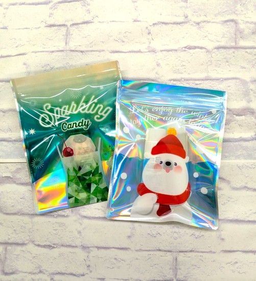 新発売☆キラキラチャック袋