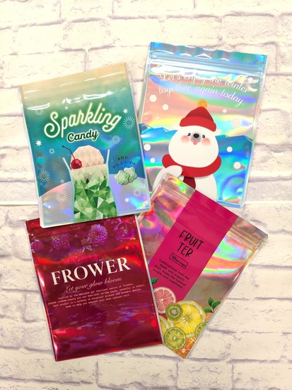 新発売☆キラキラチャック袋