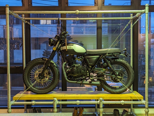 GT-SR 250cc Matt Black/Silver