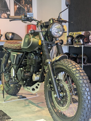 MASTIFF 250cc Matt Black/Silver