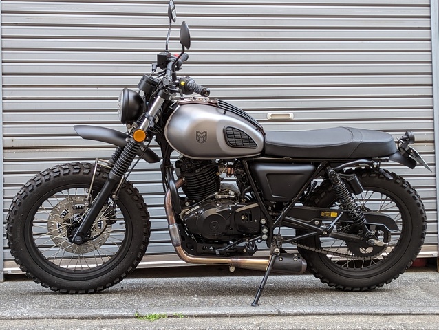 MUSHMAN 250cc Titanium Grey