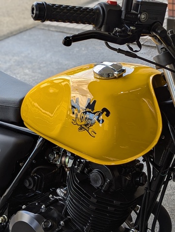 BENNYʼS.LTD.×JAPAN GT-SR 250cc Benny Yellow Special