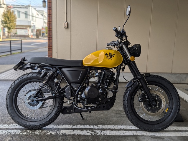 BENNYʼS.LTD.×JAPAN GT-SR 250cc Benny Yellow Special