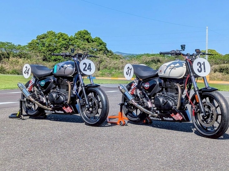 HUNTER350が鉄馬レースに出場！