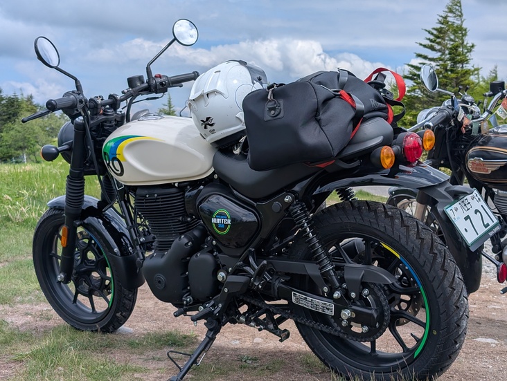 ハンター350でビーナスラインへ！