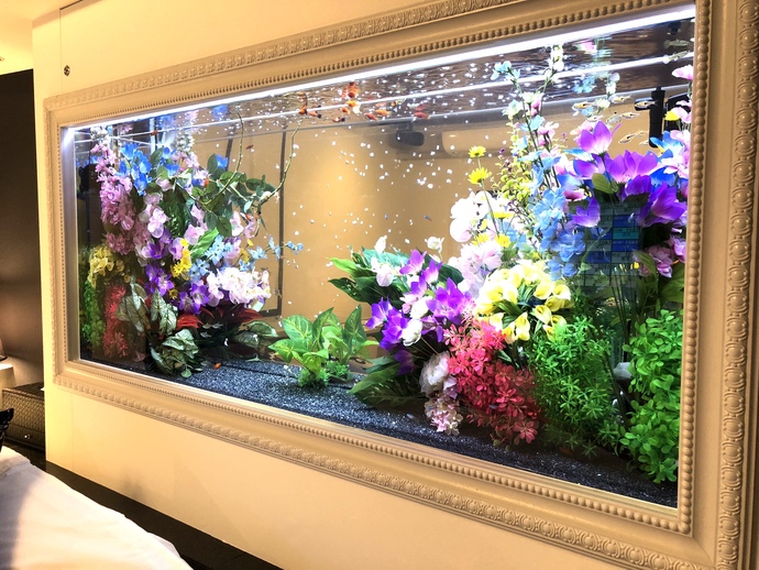 水槽設置 デザイン 設置実績 オーシャンプロデュース