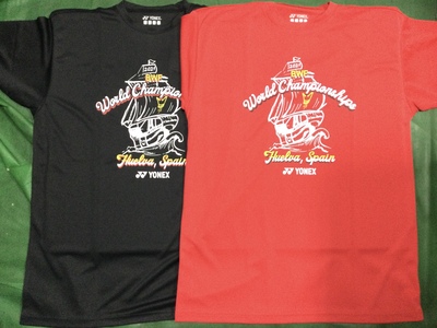 バドミントン世界選手権2021記念Tシャツ