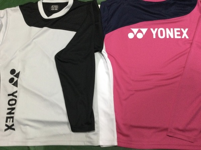 YONEX2022秋バージョンバドミントン専門店オリジナルロングTシャツ入荷
