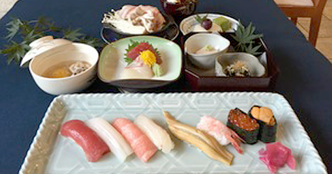 Sushi kaiseki