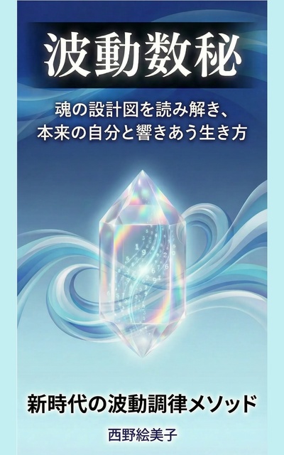 新刊『波動数秘:魂の設計図を読み解き、本来の自分と響きあう生き方』 新時代の波動調律メソッド